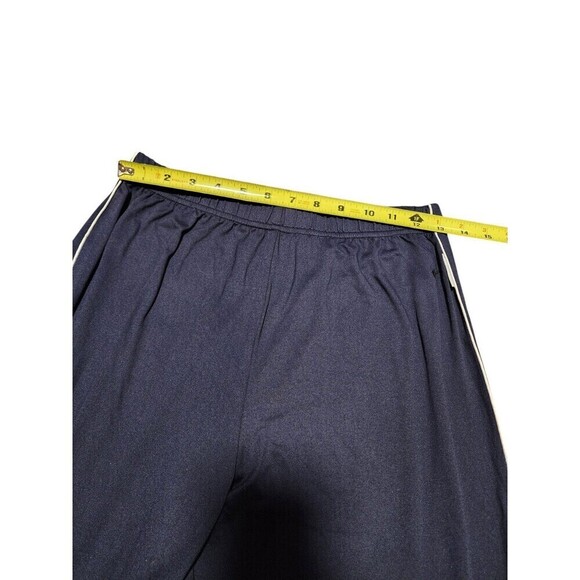 Nine West Women's Navy Short Sleeve With Pants Sleepwear Set Button Down Pajama - Picture 3 of 11